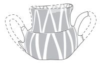 Tasse décorée au graphite (Néolithique Final, vers 4000 av. J.-C.)