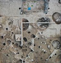 The areas excavated in 2023