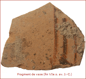 Fragment de vase (fin VIe s. av. J.-C.)