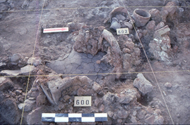 Sector V (1993 excavation): Late Neolithic I oven (c. 4900 BC).