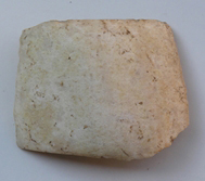 Fragment of a marble ring.