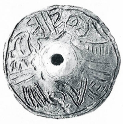 Spindle whorl with incised decoration, Late Neolithic II.