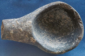 Fragment de cuillère, Néolithique Récent II.