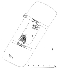 Sector I/1961: plan of the second building phase.